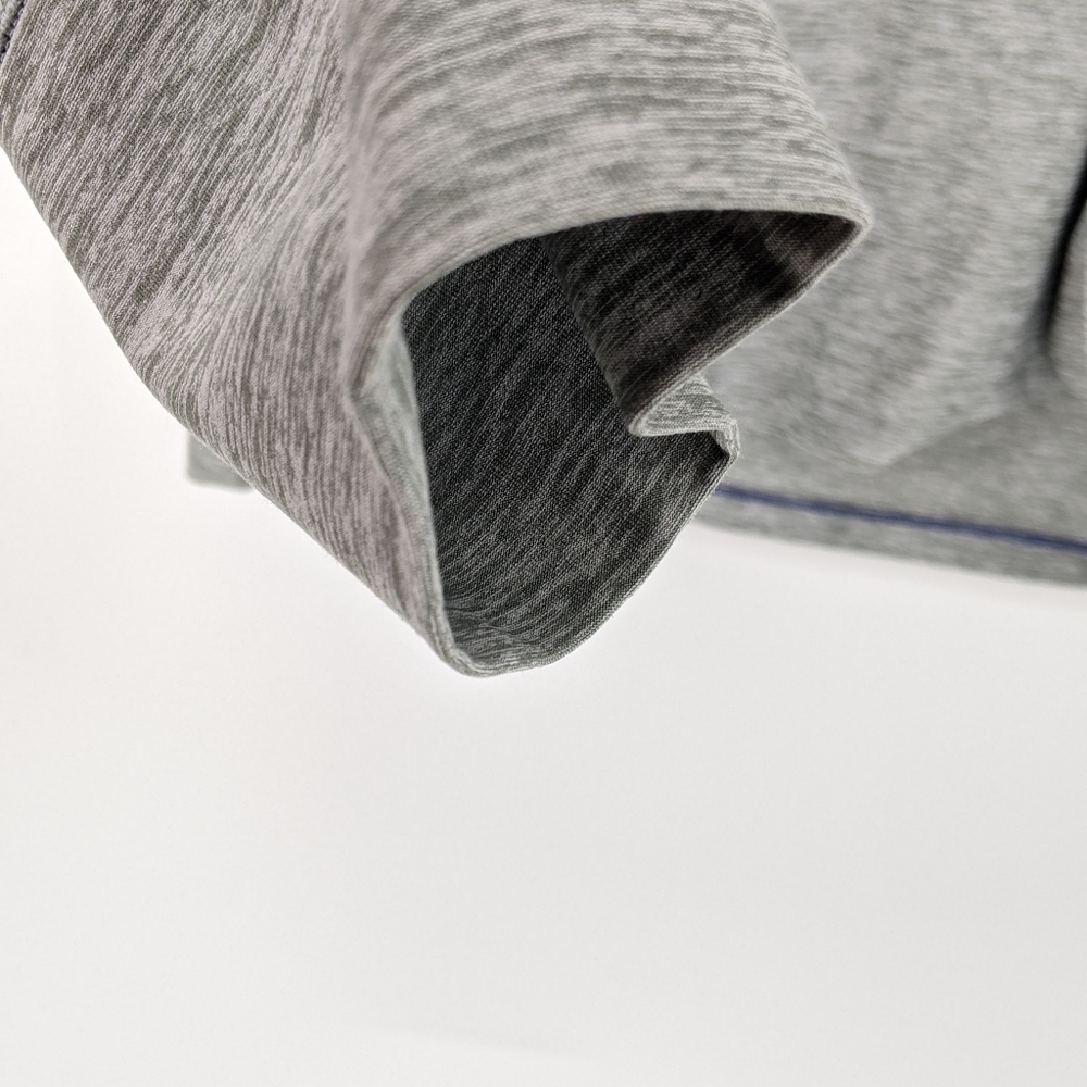 Under Armour UA Loose 1/2 Zip Pullover Long Sleeve Gray Blue Avalanche Fastpitch - Picture 6 of 10